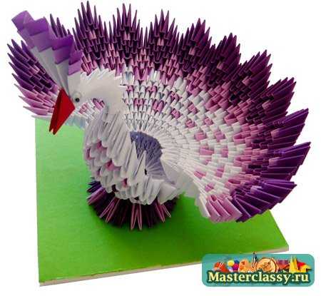 «Цыпленок»–модульное оригами