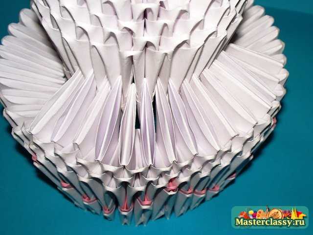 Модульное оригами торт схемы с описанием. Модульное оригами