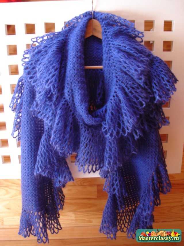модные вязаные шарфы