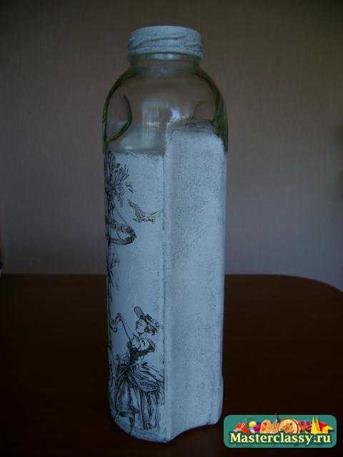 Декупаж стеклянной вазы с прозрачным моделирующим гелем. Мастер-класс с пошаговыми фото