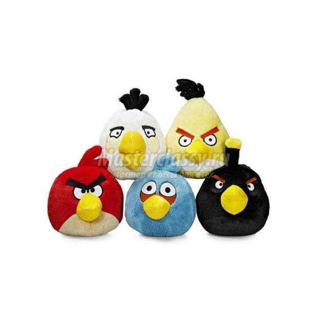 Мягкая игрушка «Angry Birds» своими руками. Мастер класс с пошаговыми фото