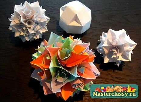 Оригами – снежинка