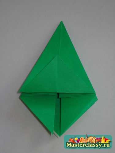 Елочка - оригами. Мастер класс