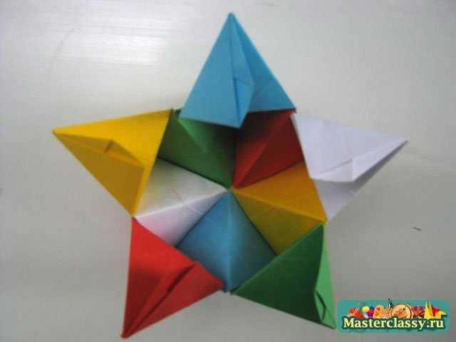 Модульное оригами. Звезда