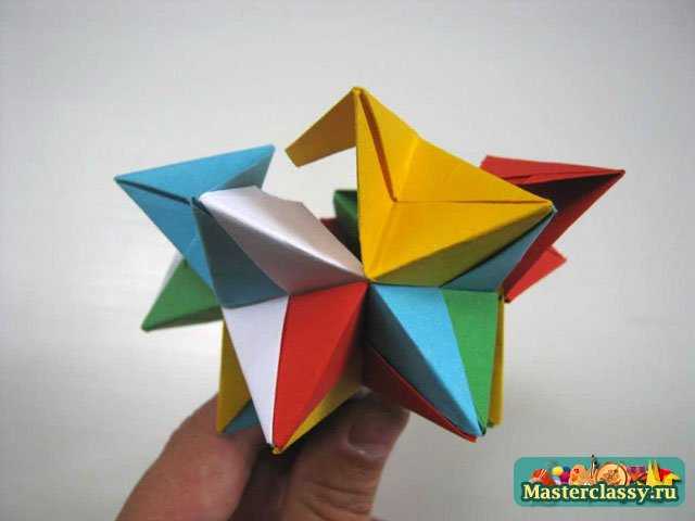 Модульное оригами. Звезда