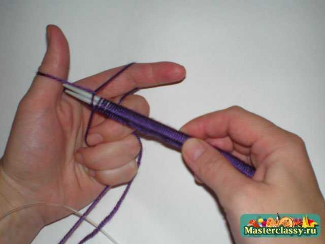 Вязание спицами для детей. Шапочка