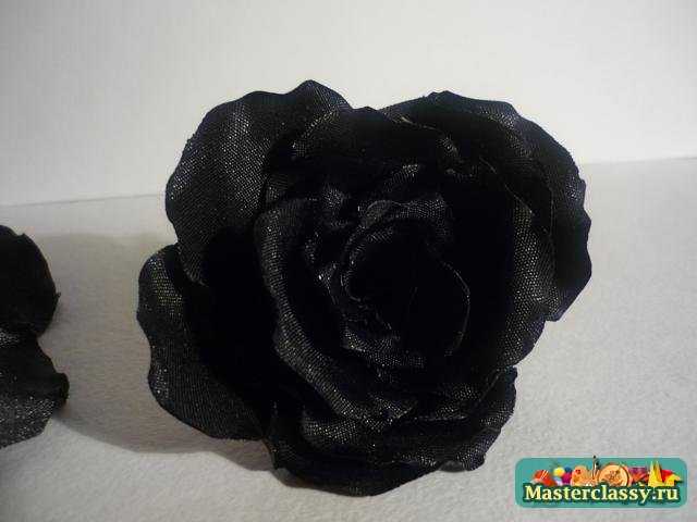роза черная мастер класс