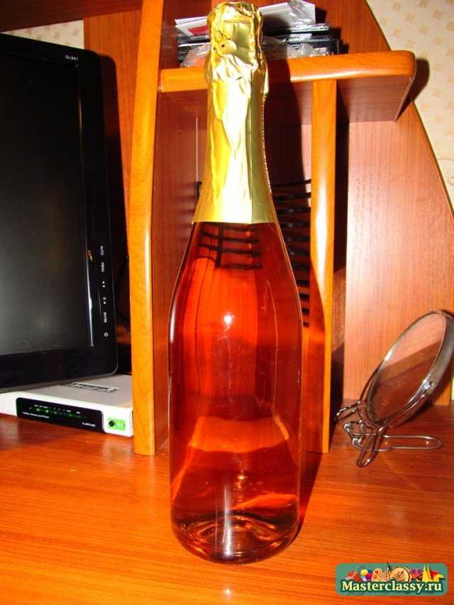 бутылка шампанского