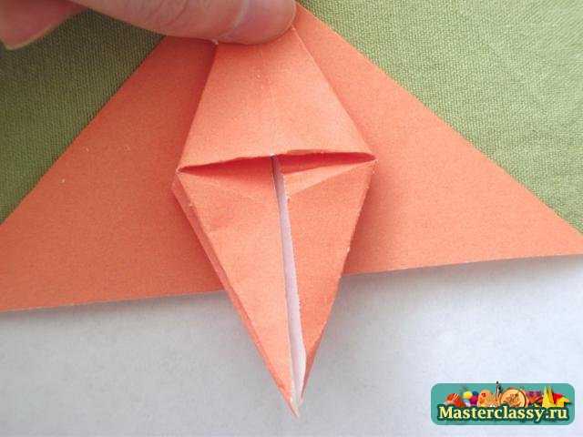 Оригами из одного листа. Павлин. Мастер класс