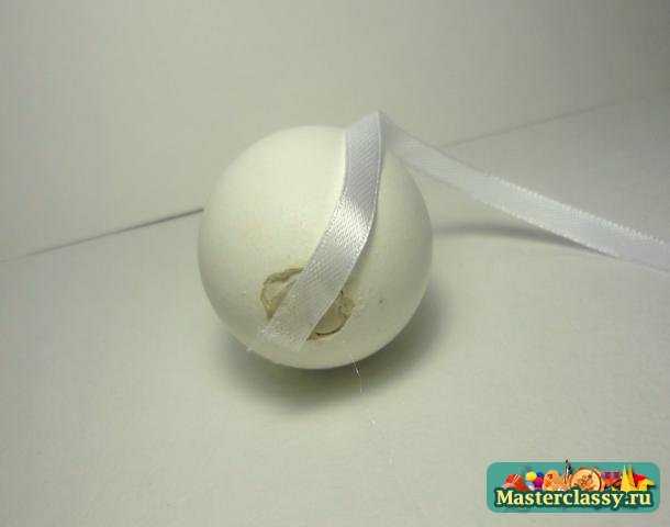 Рукоделие на Пасху. Декоративное яйцо