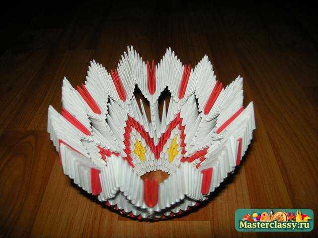 Оригами. Мастер класс конфетница