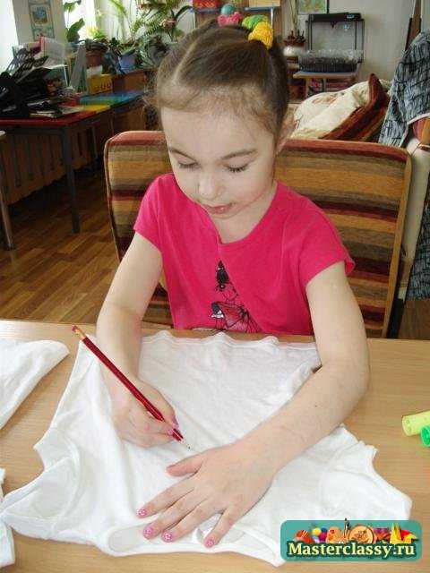 Мастер класс по рисованию красками Паффи по ткани