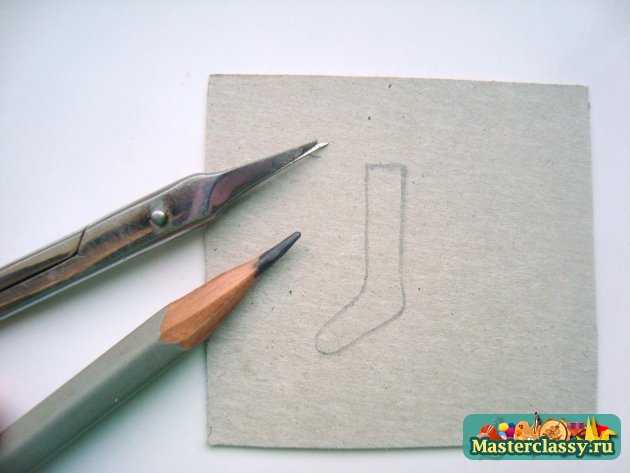 серёжки Весёлые носочки ручной работы из полимерной глины