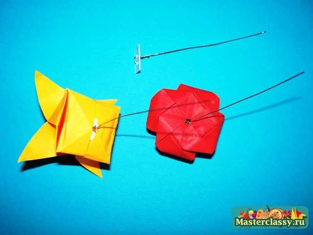 Крепление для венка оригами