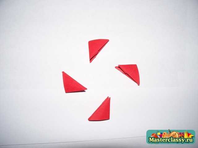 Сборка Мельницы оригами