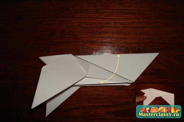 Оригами - голуби. Мастер класс с пошаговыми фото