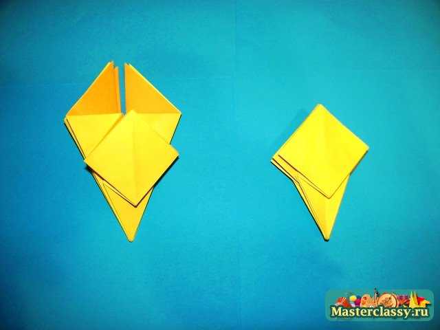 Сборка Маргаритки оригами
