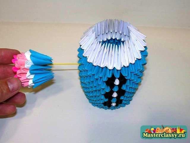 Модульное оригами Ноги слона