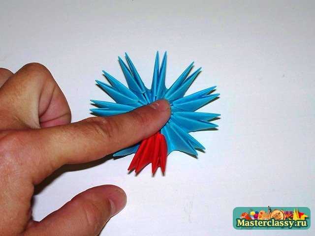 Модульное оригами Шапка для слона