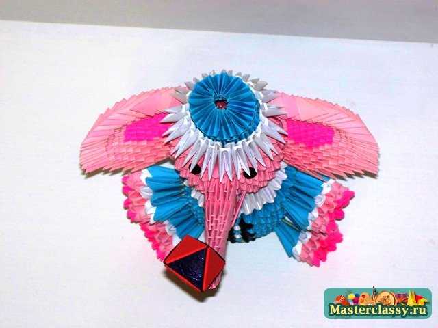 Модульное оригами Слон