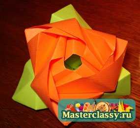 Трансформер - оригами. «Magic Rose – cube». Мастер класс с пошаговыми фото