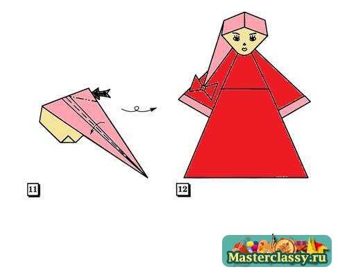 Оригами для детей. Аленушка