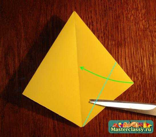 Оригами. Рождественская звезда. Мастер класс с пошаговыми фото