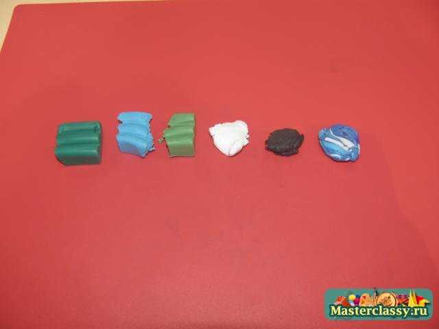 Сережки из полимерной глины. 5 видов Мастер класс с пошаговыми фото
