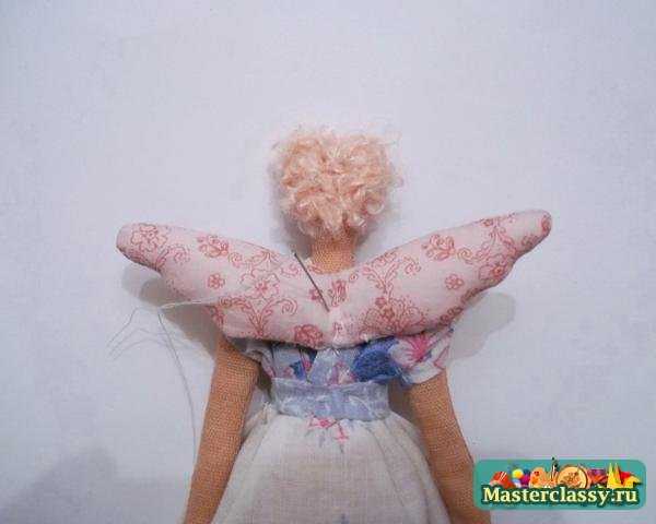 Кукла Тильда Ангел цветочный. Мастер класс и выкройка