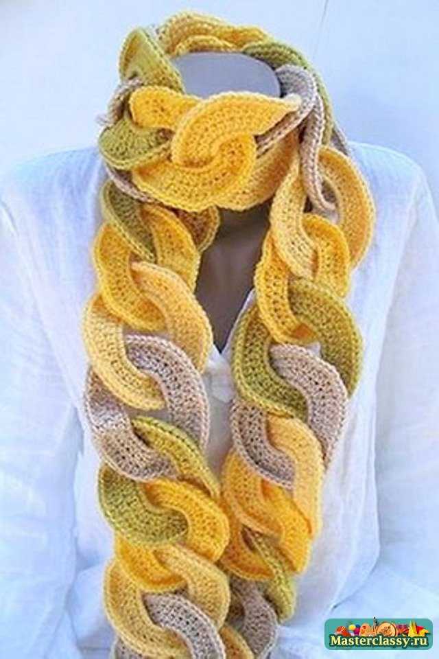 Вязаные шарфы