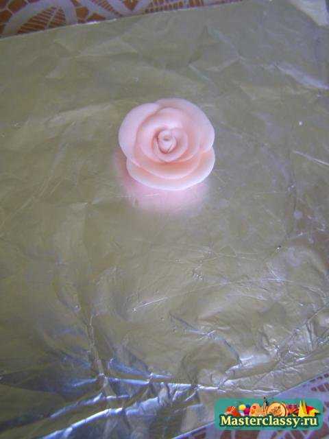 Украшения из полимерной глины. Комплект - Кремовые розы. Мастер класс с пошаговыми фото