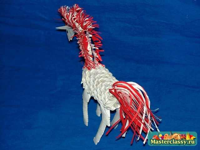 Модульное оригами Лошадь