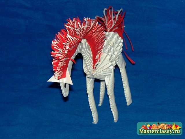 Модульное оригами Лошадь