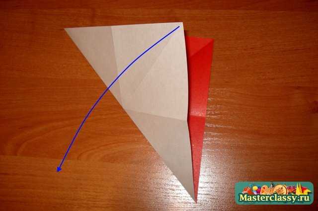 Оригами «Клубника». Мастер класс с пошаговыми фото