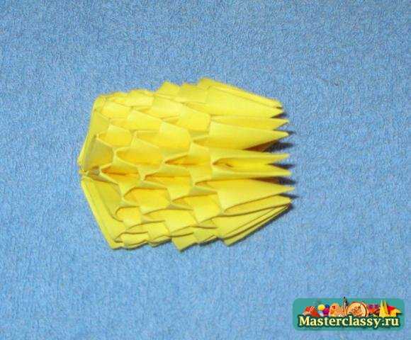 Карандаш. Модульное оригами. Мастер класс с пошаговыми фото