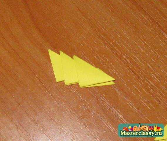 Модульное оригами. Утенок. Мастер класс с пошаговыми фото