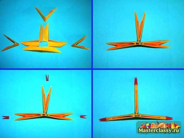 Модульное оригами Хвост самолета