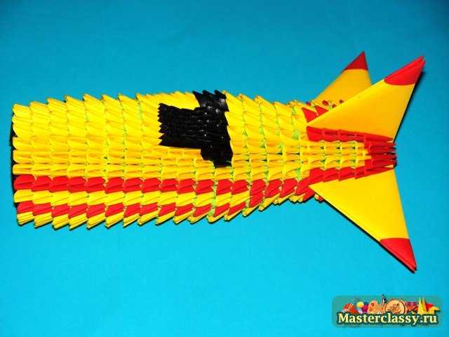 Модульное оригами Хвост самолета