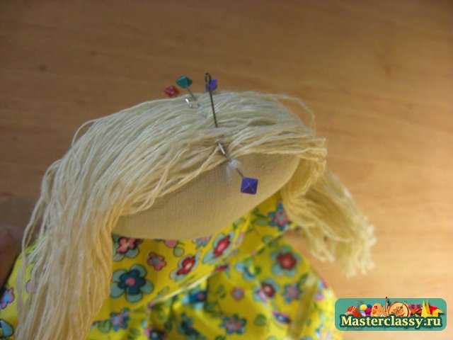 Пошив текстильной куклы. Мастер класс. Часть 2