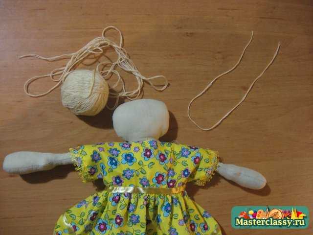 Пошив текстильной куклы. Мастер класс. Часть 2