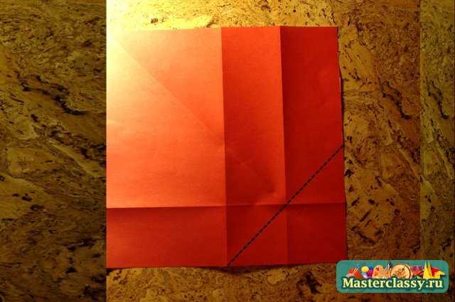 Оригами «Санта Клаус». Мастер класс с пошаговыми фото.