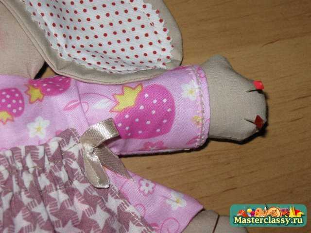 Текстильные куклы своими руками. Зайки