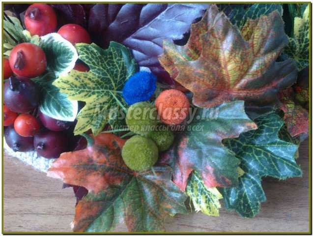 Осенние поделки. Вазочка - пенёк для сухоцветов. Мастер класс с пошаговыми фото