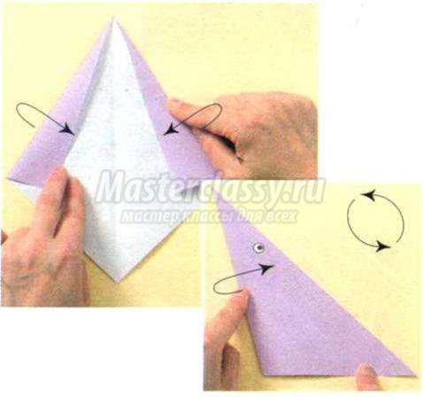 оригами. Слон Зоу. Мастер класс с пошаговым фото