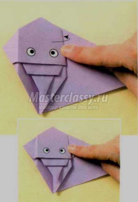 оригами. Слон Зоу. Мастер класс с пошаговым фото