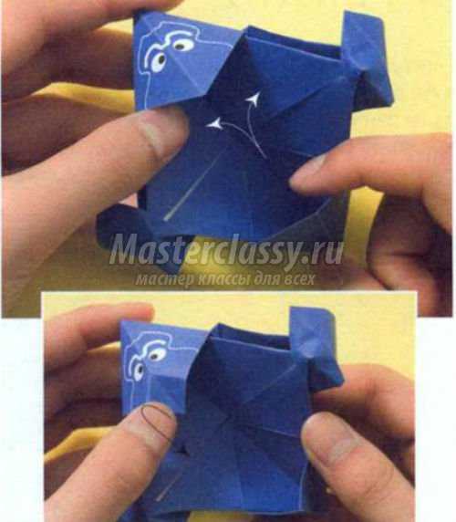 оригами. Горилла