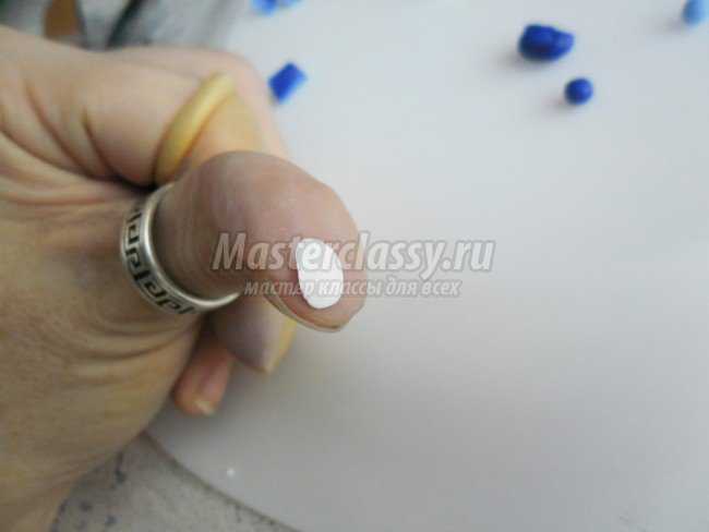 Объемное кольцо из полимерной глины своими руками