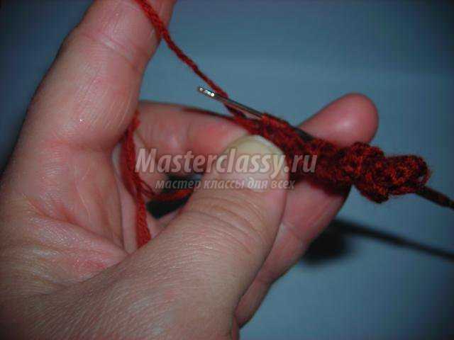 вязаное панно своими руками