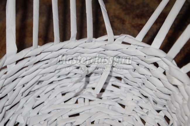 Плетение из бумажных трубочек