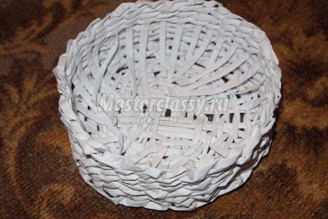 Плетение из бумажных трубочек